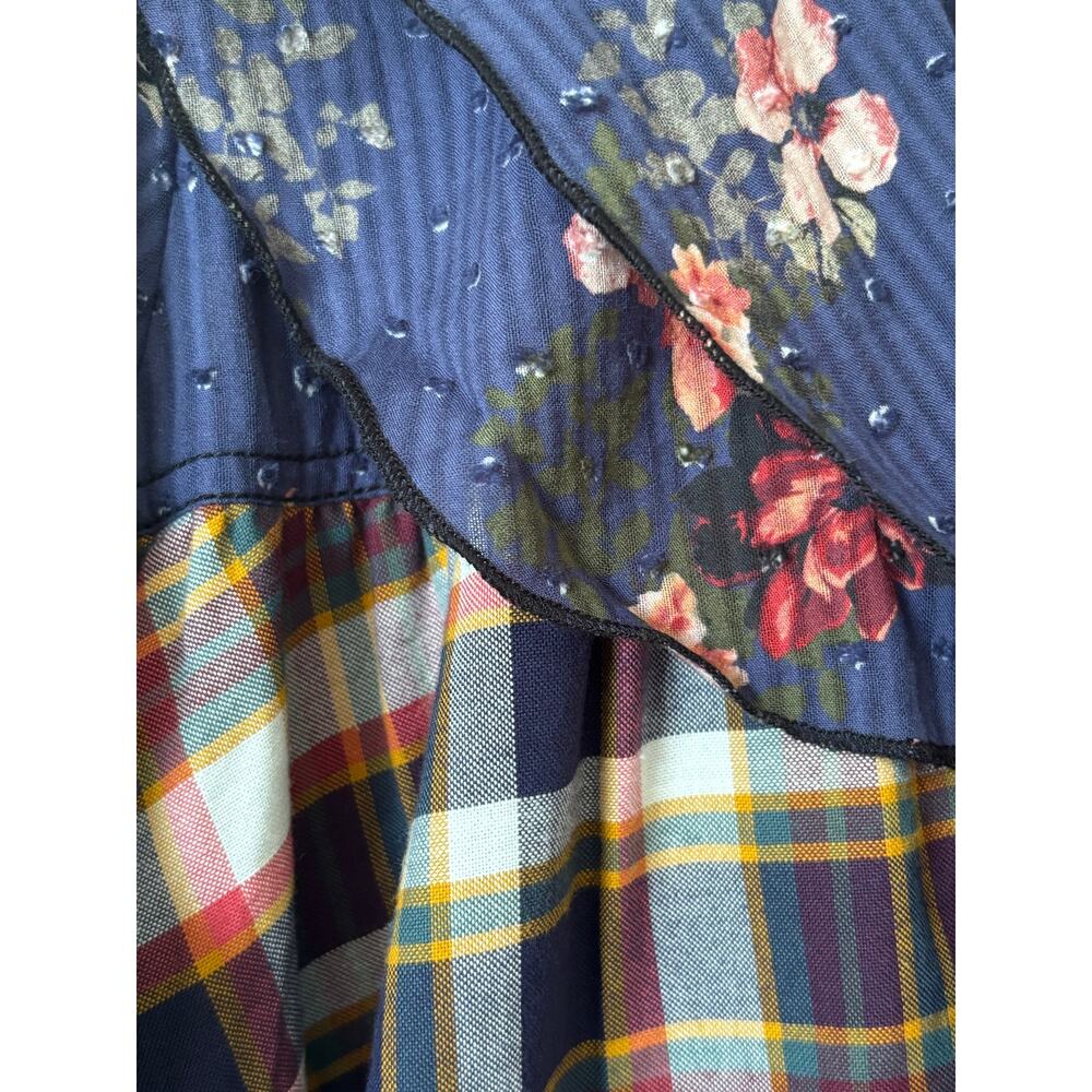 Anthropologie Pilcro Bow Front Babydoll Dress Sz M - Picture 8 of 9